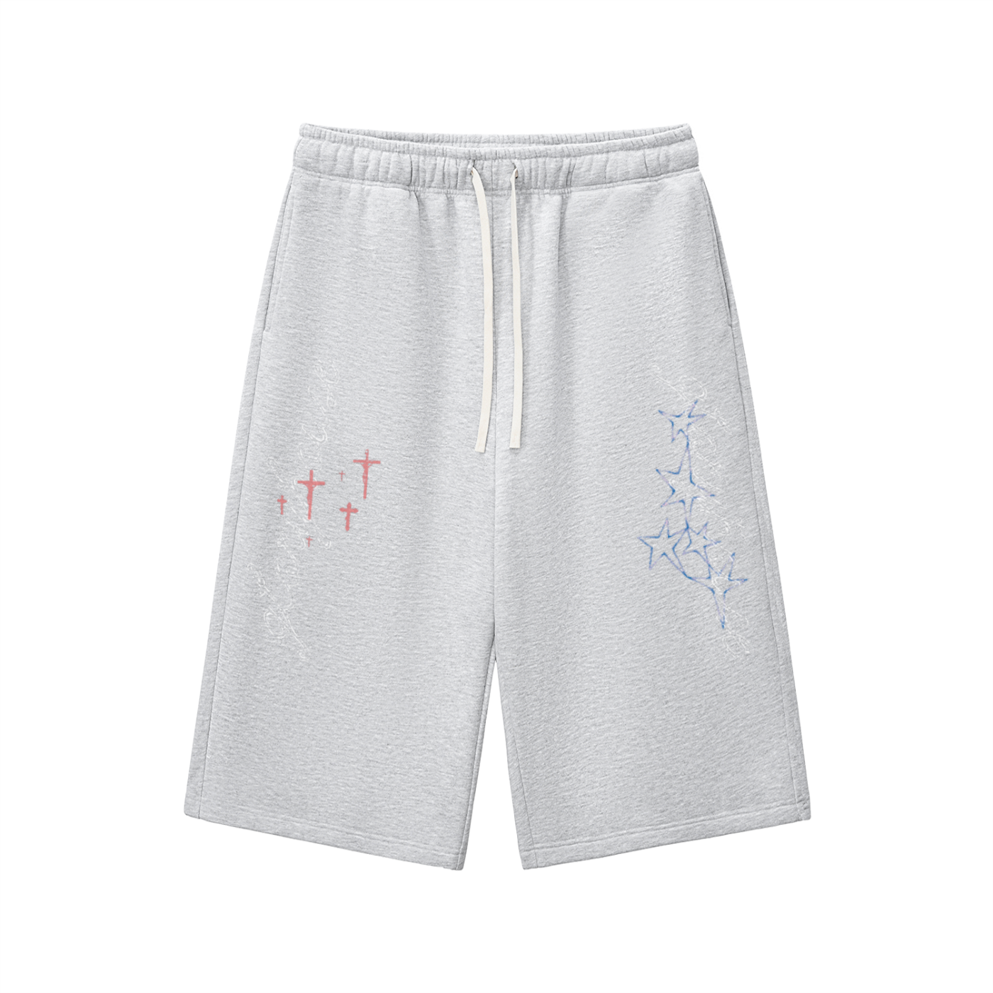 GLORYHOUSE 3/4 HEATHER GREY SWEATS