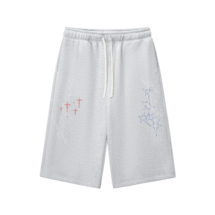 GLORYHOUSE 3/4 HEATHER GREY SWEATS
