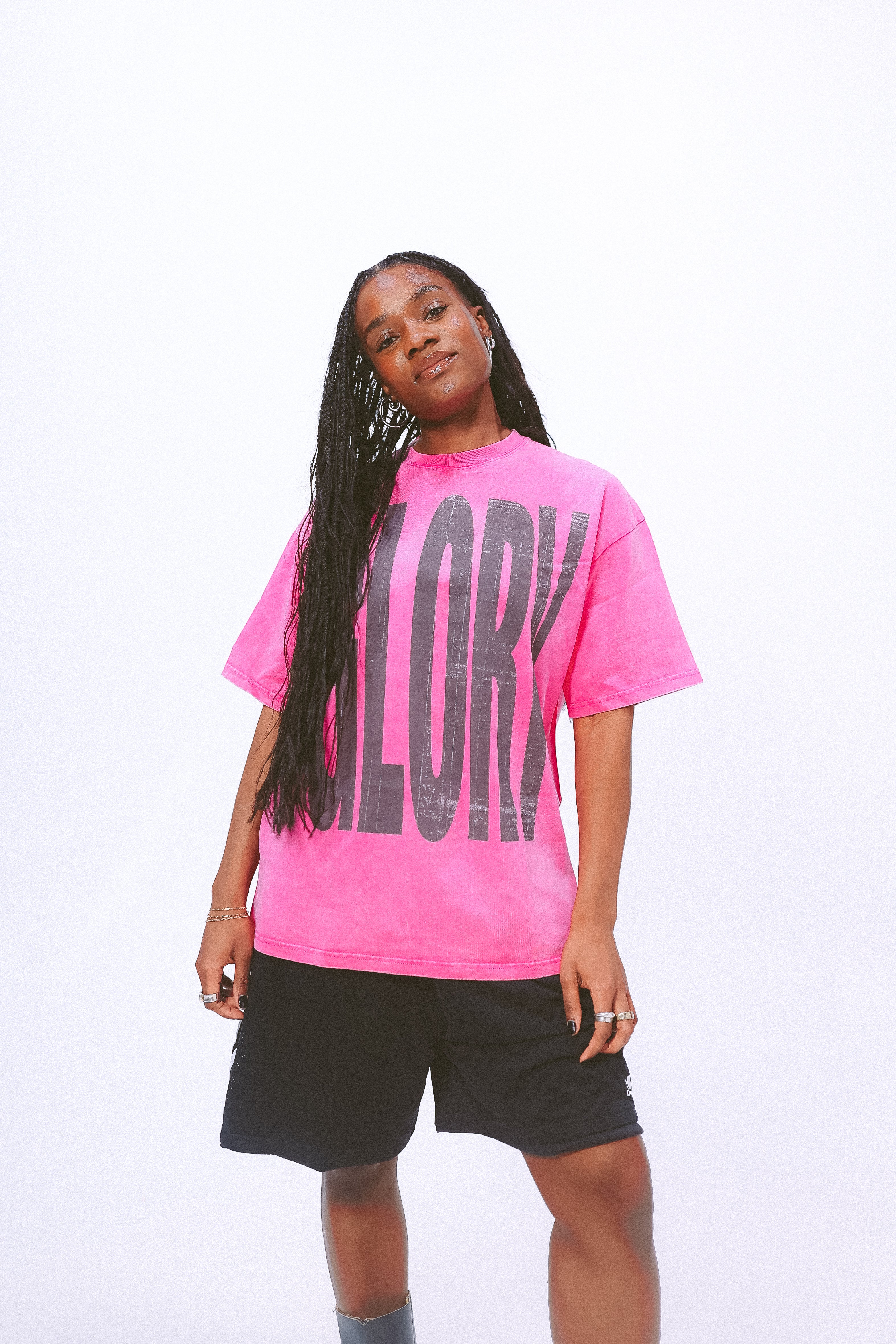 ‘Glory’ Pink Tee