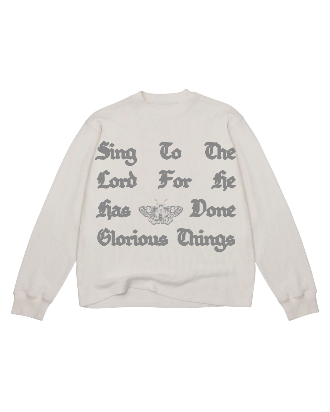 'SING TO THE LORD' WHITE THERMAL
