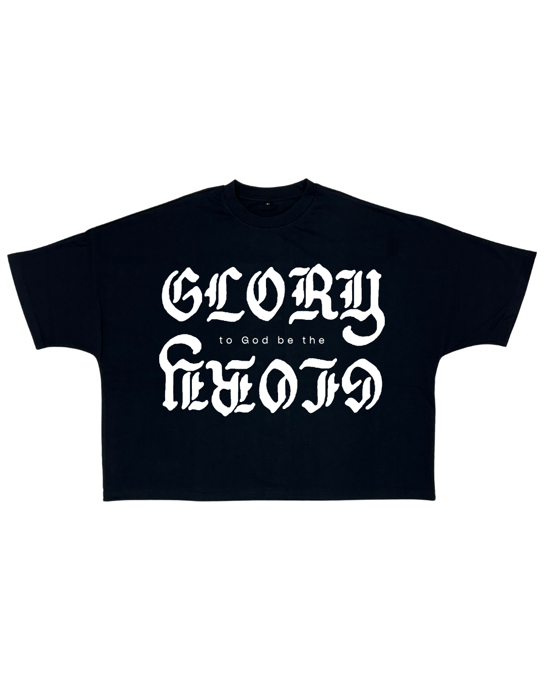 'TO GOD BE THE GLORY' BOXY TEE