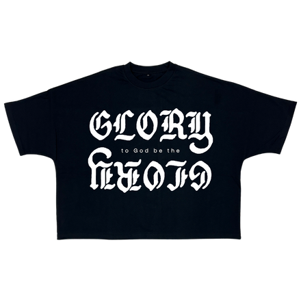 'TO GOD BE THE GLORY' BOXY TEE