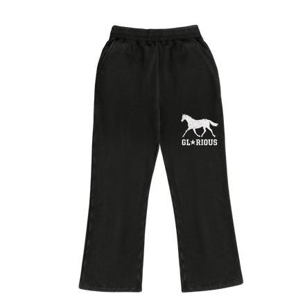 'GLORIOUS' VINTAGE BLACK SWEATS