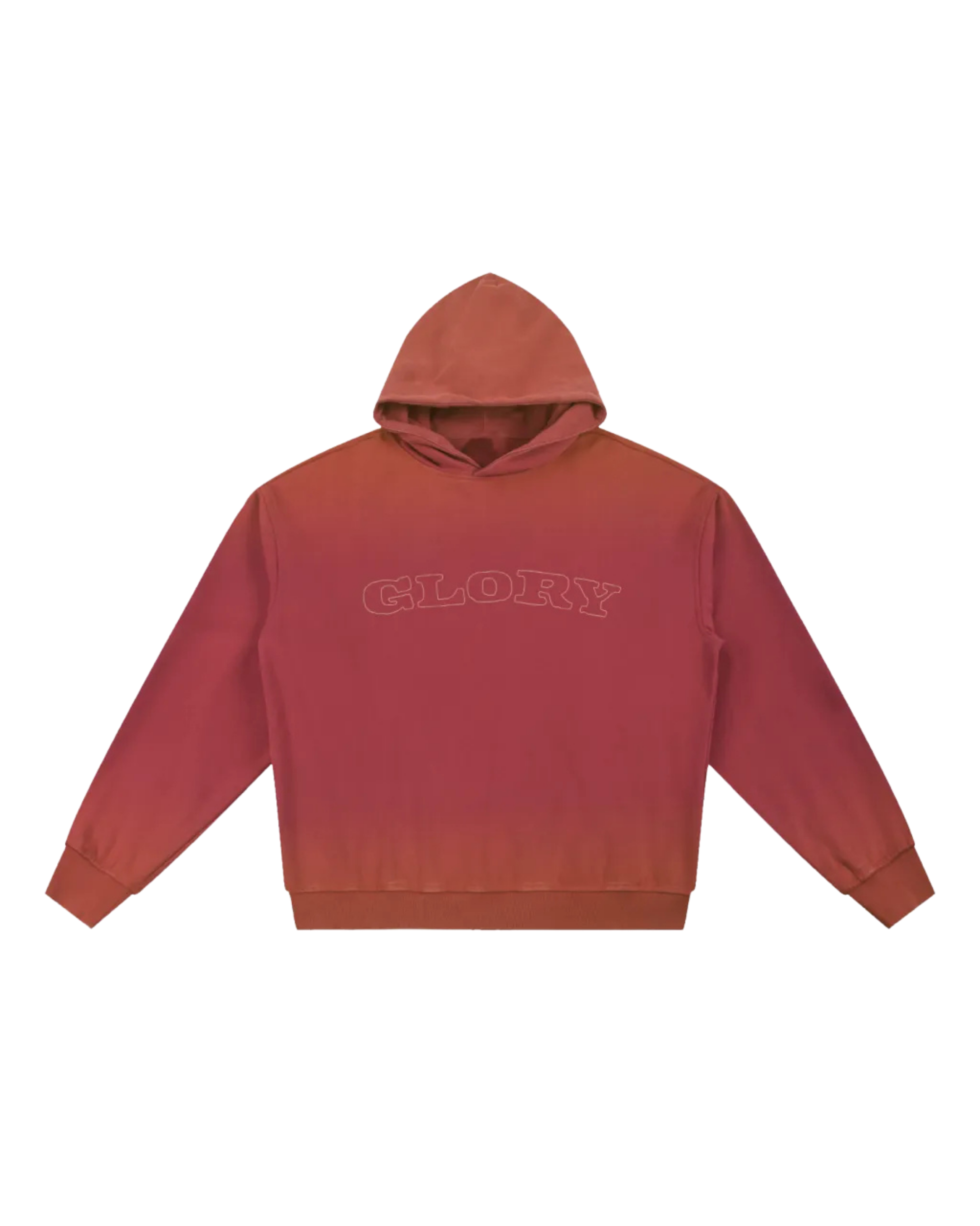 'VINTAGE RED' GLORY HOODIE