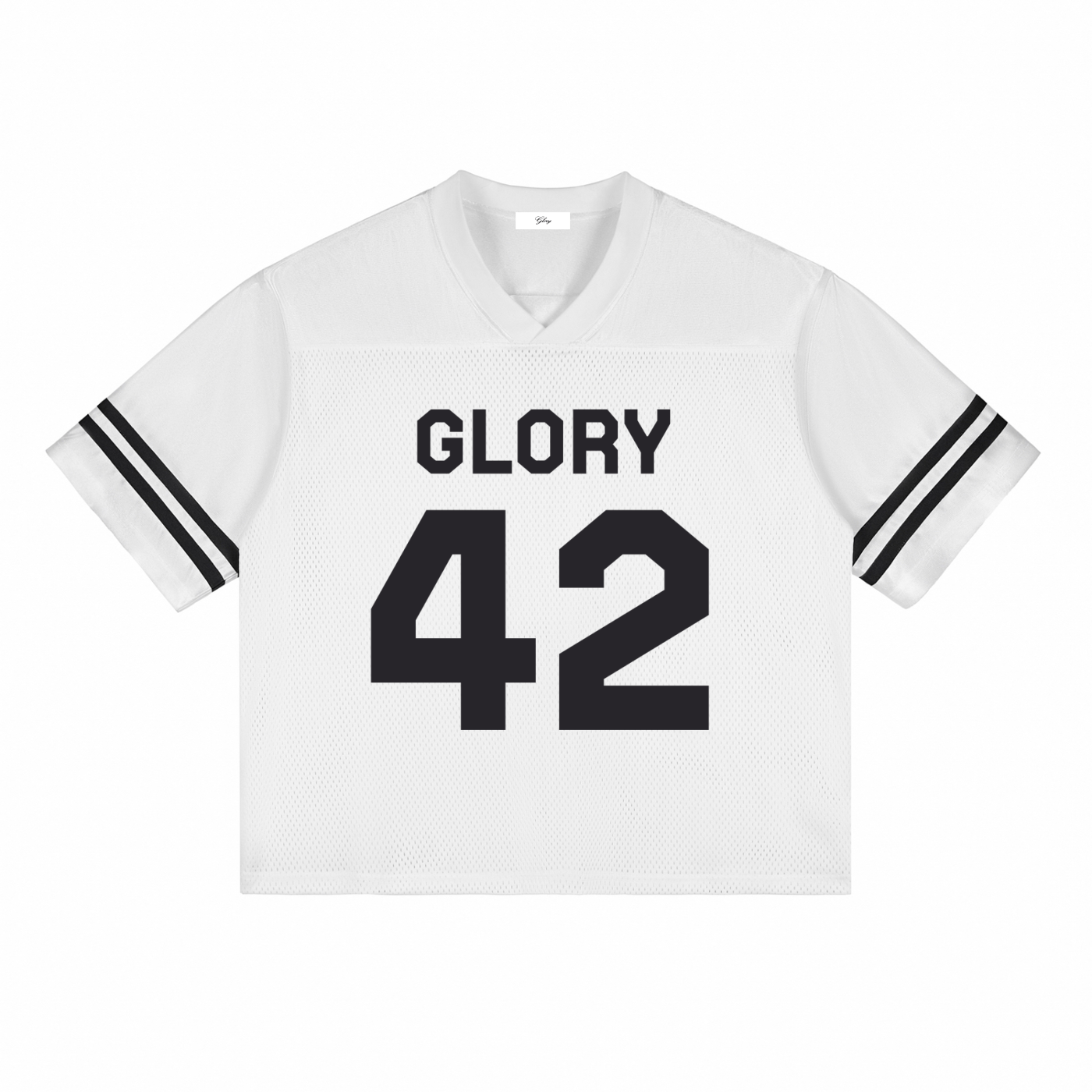 '42' WHITE FOOTBALL JERSEY
