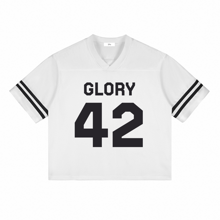 '42' WHITE FOOTBALL JERSEY