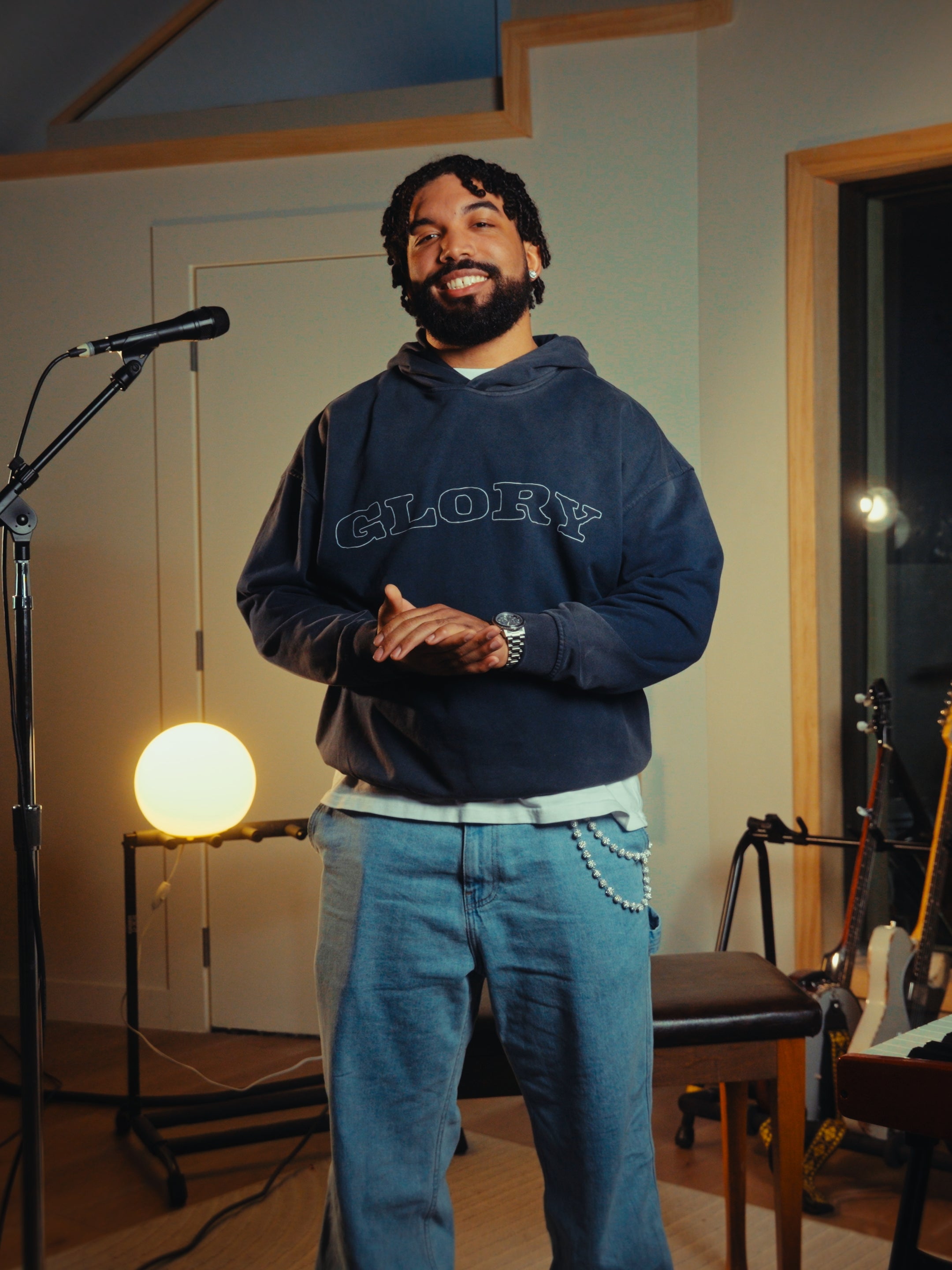 'DENIM' GLORY HOODIE