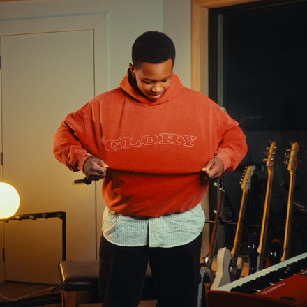 'VINTAGE RED' GLORY HOODIE